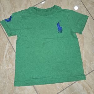 Toddler Polo Green T-Shirt